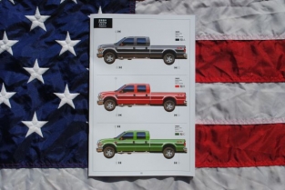 MENG CS-001 FORD F-350 Super Duty Crew Cab